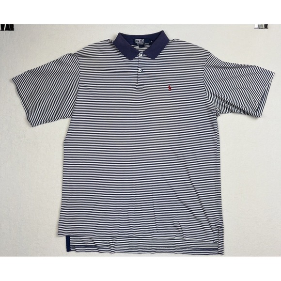 Polo Ralph Lauren Men's XL Polo Shirt Lot of 3 Crest Pony Red Stripe + Bonus VTG - Picture 5 of 15